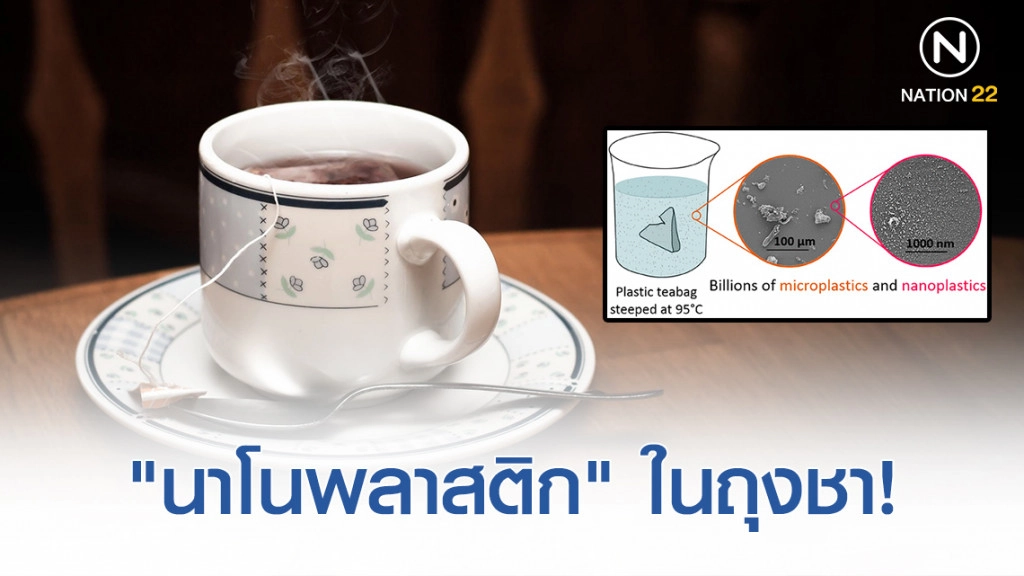 สาย "ชา" ว่าไง! งานวิจัยเผย ซองชา ปล่อย "นาโนพลาสติก" นับพันล้านลงน้ำชา