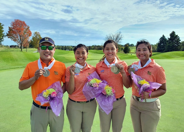 น้องจีน ป้องกันแชมป์สมัย 2 สวิงเวิลด์ จูเนียร์ เกิร์ล ที่แคนาดา