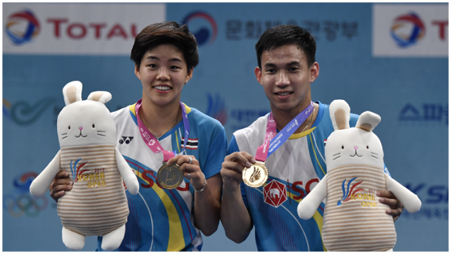 ไม่ธรรมดา!'บาส-ปอป้อ'คู่ผสมมือ1ไทย ล้มคู่มือ1โลก คว้าแชมป์แบดมินตัน "โคเรีย โอเพ่น 2019"