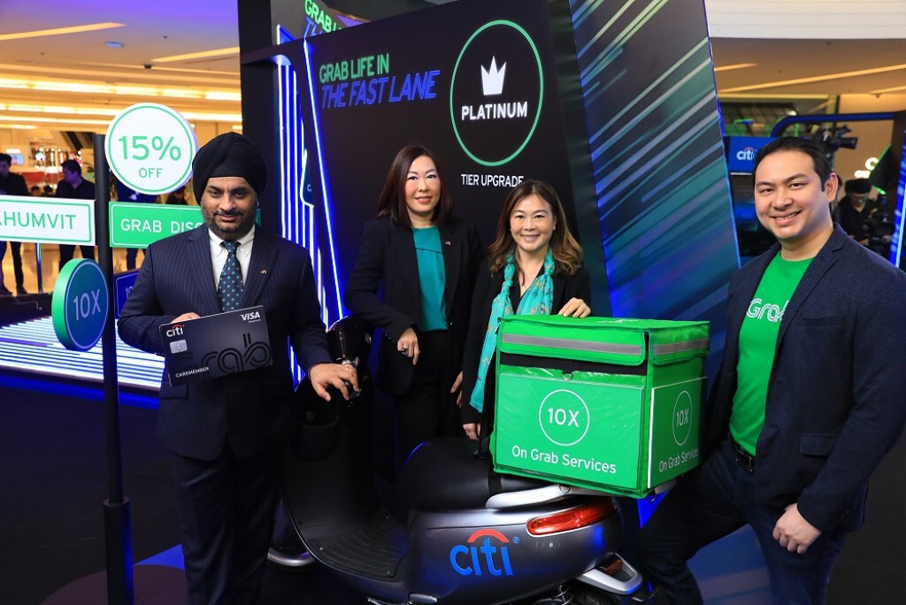 ซิตี้ผนึกแกร็บเปิดตัวบัตรเครดิต "Citi-Grab"