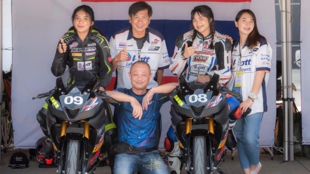 ปุ๊ก จารุวรรณ – ฟ้า ณัฐกมล จบรั้งท้ายบิดFIM ASIA CUPไต้หวัน