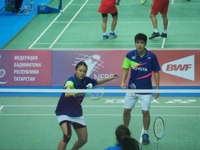 ทีมผสมไทยผ่านรอบรองฯแบดมินตันเยาวชนชิงแชมป์โลกที่รัสเซีย