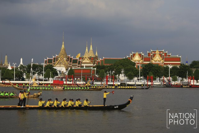 เปิดภาพชุด "การซ้อมย่อยขบวนพยุหยาตราทางชลมารค ครั้งที่ 8"