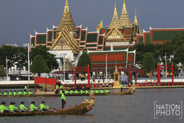 เปิดภาพชุด "การซ้อมย่อยขบวนพยุหยาตราทางชลมารค ครั้งที่ 8"