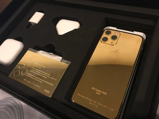 New iPhone 24k Classic Gold By Golden Ace Geneva ผลิตแค่ 100เครื่องในโลก