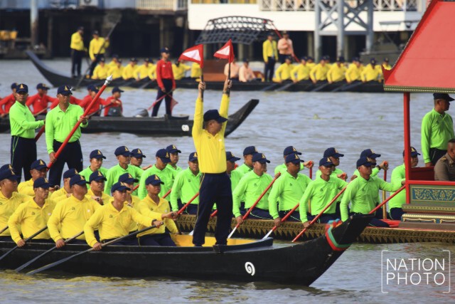 เปิดภาพชุด "การซ้อมย่อยขบวนพยุหยาตราทางชลมารค ครั้งที่ 8"