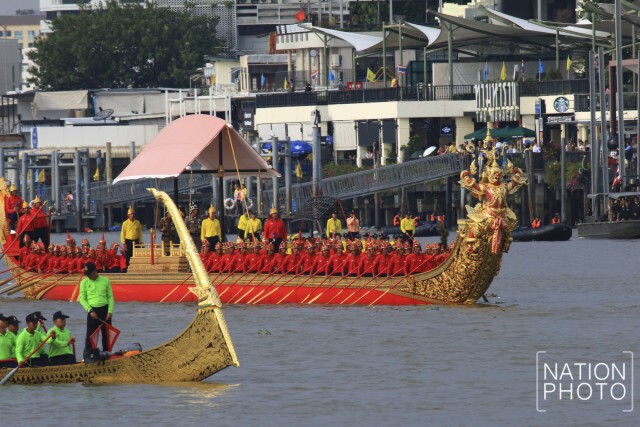 เปิดภาพชุด "การซ้อมย่อยขบวนพยุหยาตราทางชลมารค ครั้งที่ 8"