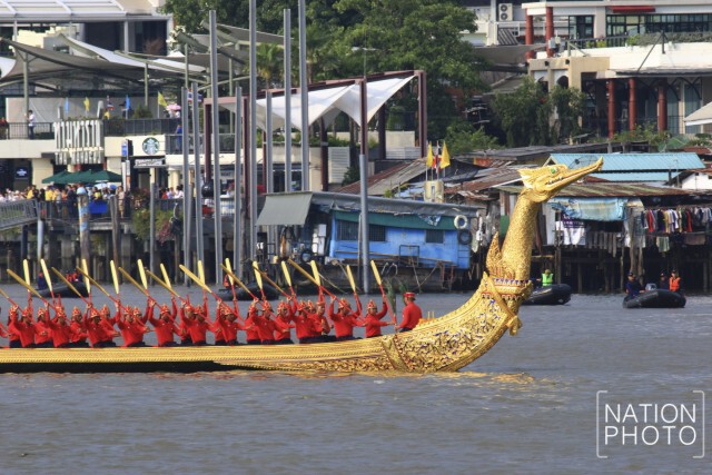 เปิดภาพชุด "การซ้อมย่อยขบวนพยุหยาตราทางชลมารค ครั้งที่ 8"