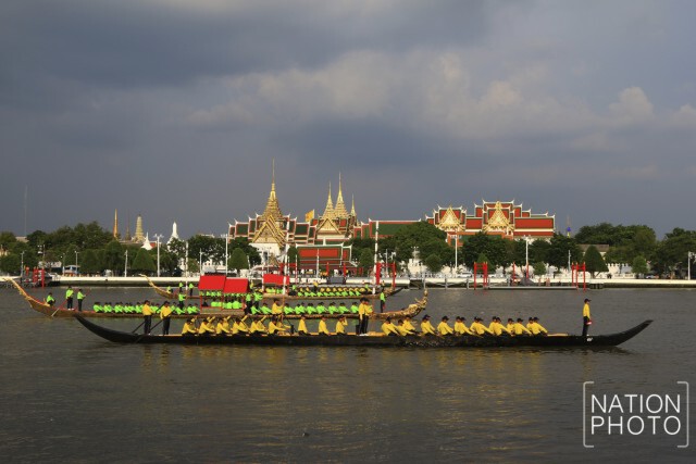 เปิดภาพชุด "การซ้อมย่อยขบวนพยุหยาตราทางชลมารค ครั้งที่ 8"