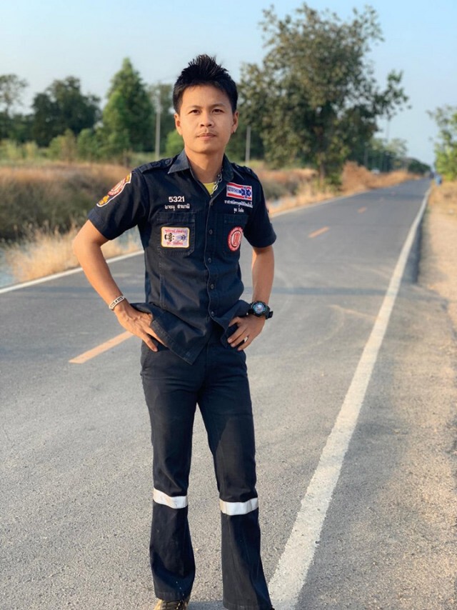 เศร้า!! กู้ภัยหนุ่ม ช่วยน้ำท่วมอุบลฯ จนเชื้อราเข้าปอด เสียชีวิตแล้ว