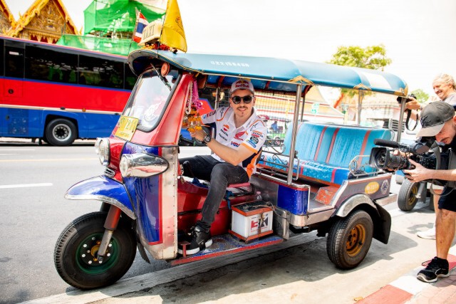 3นักบิด "โมโตจีพี" ถ่ายโฆษณาโปรโมทท่องเที่ยวไทย