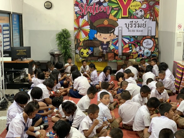 การรถไฟฯ ปรับปรุงภูมิทัศน์สถานีบุรีรัมย์เป็นประตูสู่เมืองกีฬา