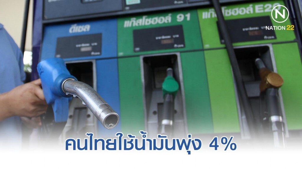 คนไทยใช้น้ำมันพุ่ง 4% เตรียมลดหัวจ่ายกลุ่มเบนซิน คนไทยใช้น้ำมันพุ่ง 4% เตรียมลดหัวจ่ายกลุ่มเบนซิน