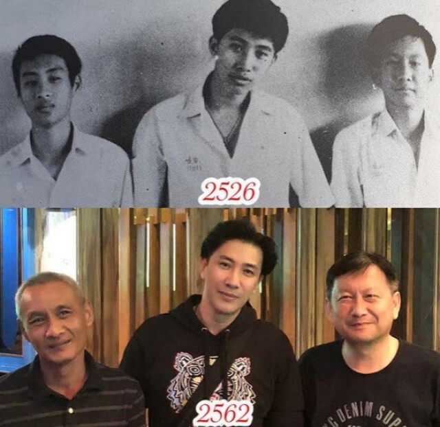 ชาวเน็ตทึ่ง! 36 ปี "หนุ่ม-กรรชัย" หน้าตาดีไม่เปลี่ยน