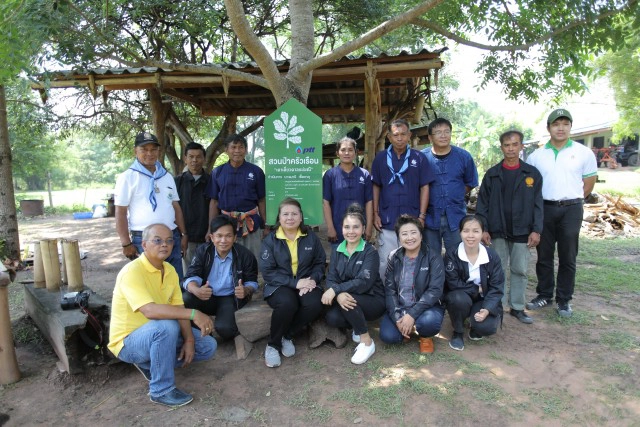 ปตท.ต่อยอด "สวนป่าครัวเรือน" ทั่วประเทศ