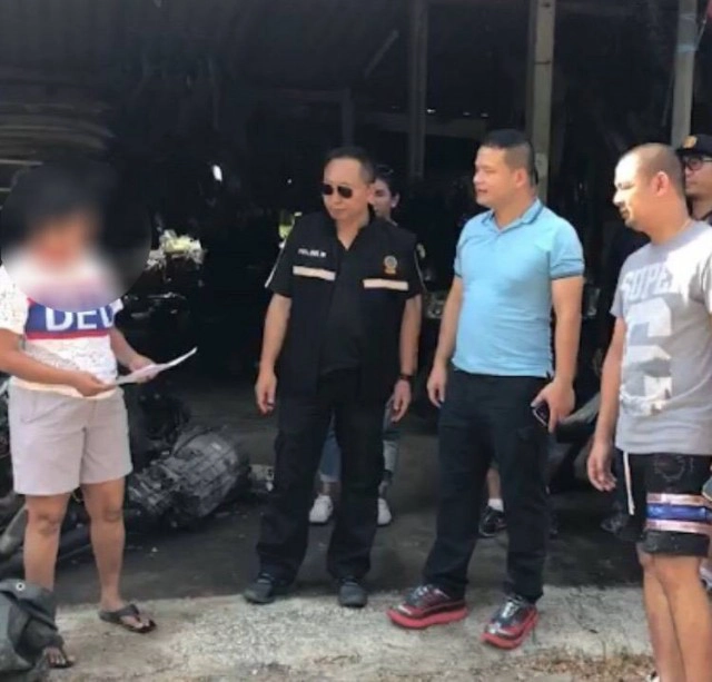 สืบนครบาล บุกทลายเซียงกงเมืองกาญฯ แหล่งชำแหละรถยนต์รายใหญ่