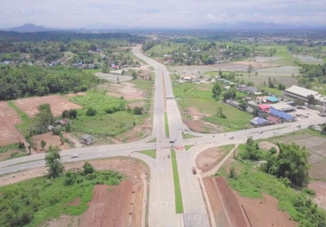 ทางหลวงสร้างทางเลี่ยงเมืองเชียงรายรับเส้นทางไทย - จีนตอนใต้