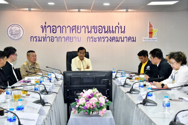 ‘ถาวร' เร่งก่อสร้างอาคารที่พักผู้โดยสารหลังใหม่สนามบินขอนแก่น