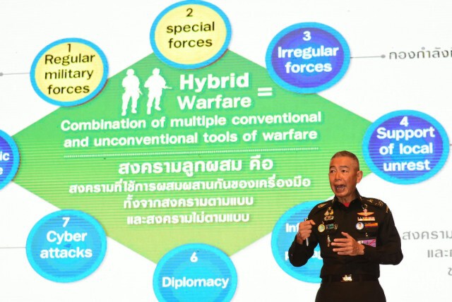 หญิงหน่อย ชี้ "สงครามไฮบริด" เคยเกิดขึ้นแล้ว และน่ากลัวกว่า "ผบ.ทบ." พูดไว้เยอะ