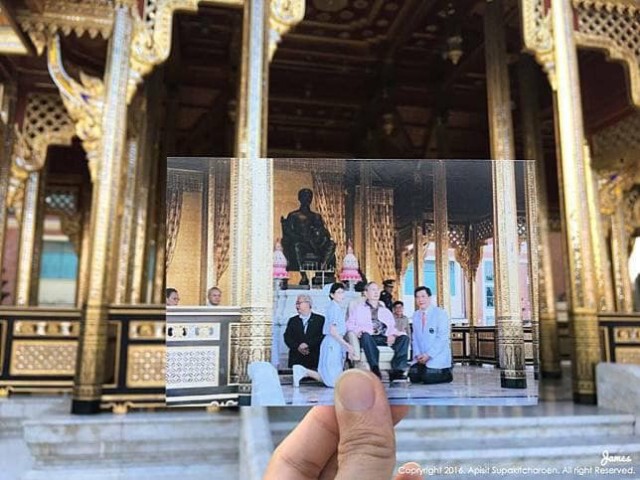 'ชาวโซเชียลน้อมรำลึก' ร่วมแชร์ภาพ..ที่ที่พ่อไป