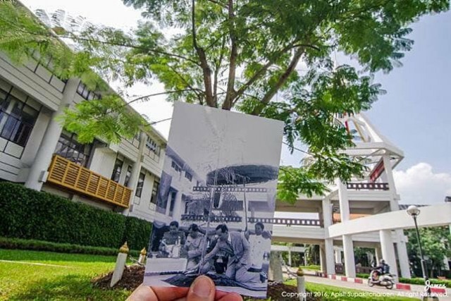 'ชาวโซเชียลน้อมรำลึก' ร่วมแชร์ภาพ..ที่ที่พ่อไป