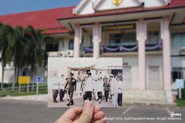 'ชาวโซเชียลน้อมรำลึก' ร่วมแชร์ภาพ..ที่ที่พ่อไป