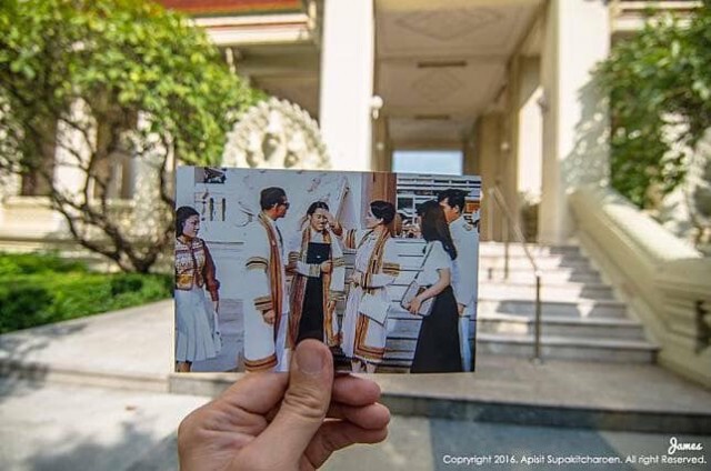 'ชาวโซเชียลน้อมรำลึก' ร่วมแชร์ภาพ..ที่ที่พ่อไป