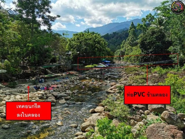 เตรียมเอาผิดผู้ประกอบการ เทคอนกรีตลงไปในคลอง​ท่าดี!