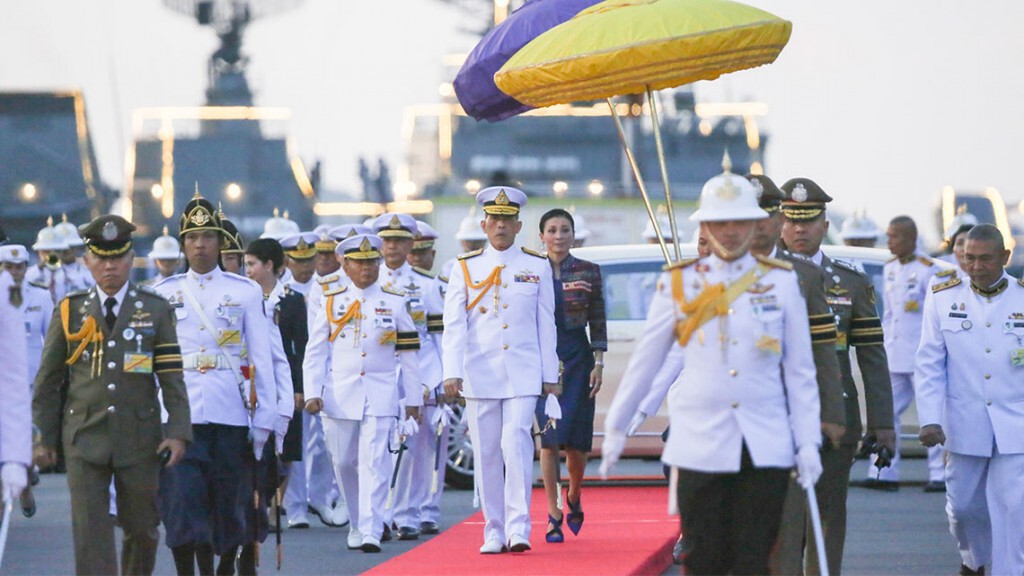 ในหลวง-ราชินี เสด็จไปทรงเจิมเรือหลวงภูมิพลอดุลยเดชเรือฟริเกตลำใหม่ ในหลวง-ราชินี เสด็จไปทรงเจิมเรือหลวงภูมิพลอดุลยเดชเรือฟริเกตลำใหม่