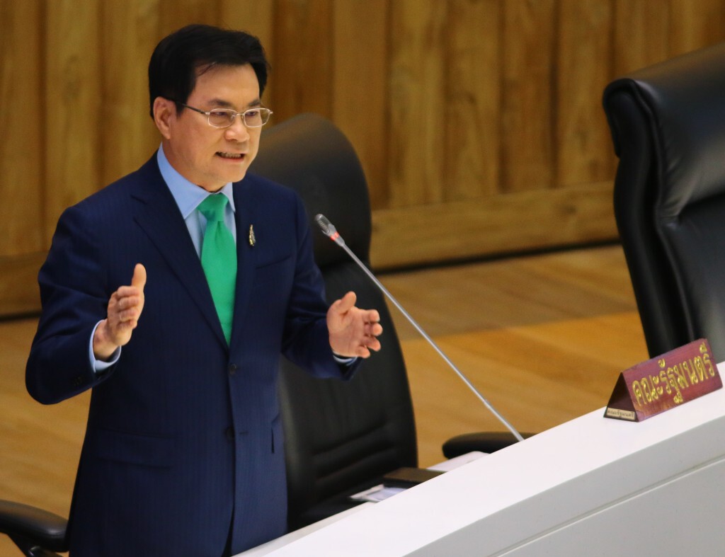 'จุรินทร์' แจงฝ่ายค้านย้ำรัฐบาลดูแลเศรษฐกิจฐานราก