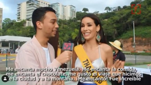 เริ่ดมาก! เผยภาพสัมภาษณ์โกโก้ มิสเเกรนด์ 2019 กับสื่อต่างประเทศ