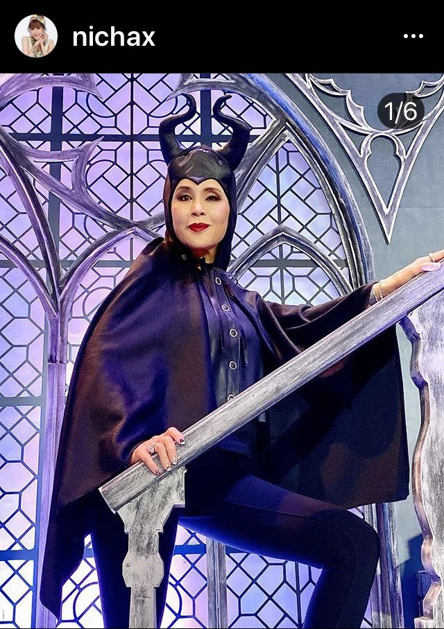 ทูลกระหม่อมฯ ทรงฉลองพระองค์ ในชุด Maleficent