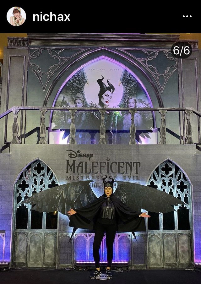ทูลกระหม่อมฯ ทรงฉลองพระองค์ ในชุด Maleficent