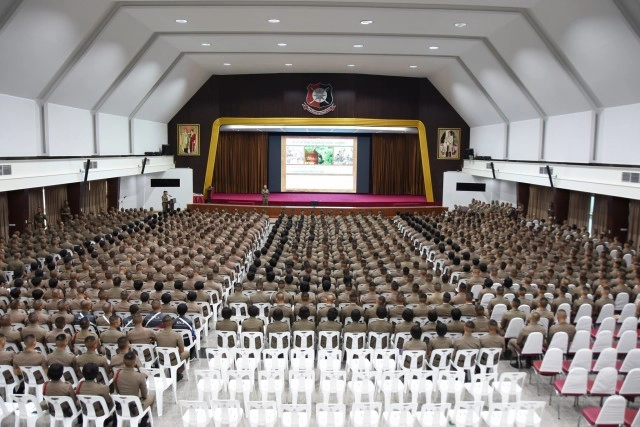 ผบ.ตร. แชร์ประสบการณ์บรรยายพิเศษ นรต.รุ่น73-76