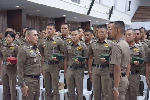 ผบ.ตร. แชร์ประสบการณ์บรรยายพิเศษ นรต.รุ่น73-76