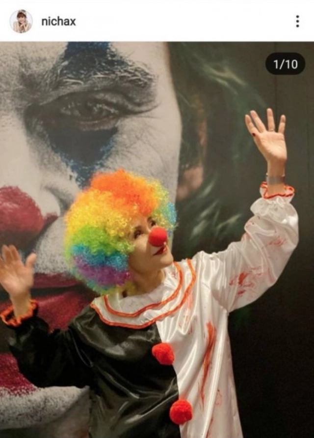 ทูลกระหม่อมฯ ทรงฉลองพระองค์ ชุด Joker พร้อมให้โอวาท #ภาพยนตร์คือชีวิตจริง