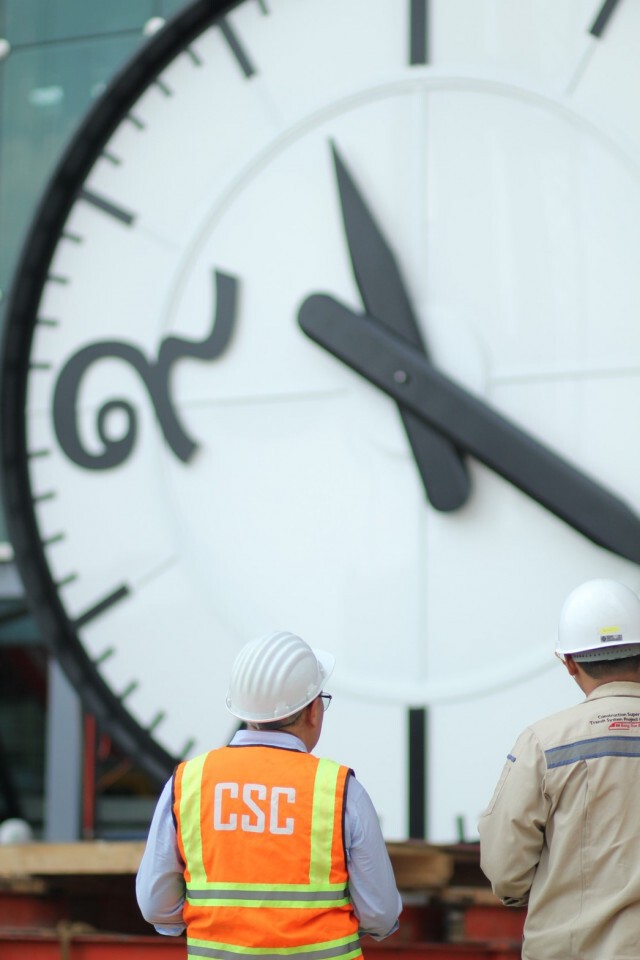 การรถไฟฯ ติดตั้งนาฬิกาประจำสถานีกลางบางซื่อน้อมรำลึกถึงร.9