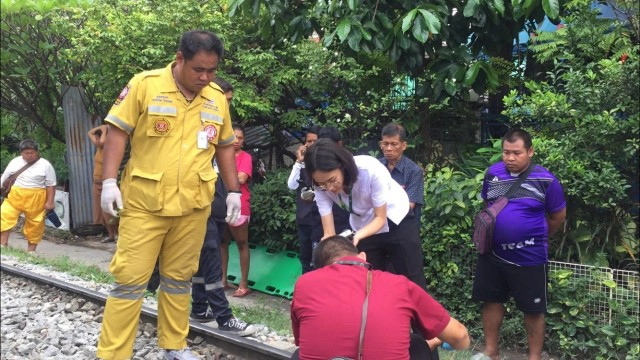 รถไฟชนหญิงชราวัย 87 ปี ดับ