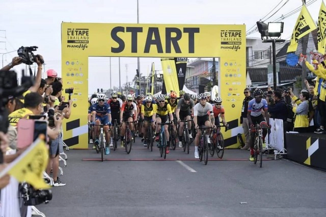 น่องเหล็กฝรั่งเศส- สาวนักปั่นทีมชาติไทยผงาด"เลอแทป ไทยแลนด์ฯ