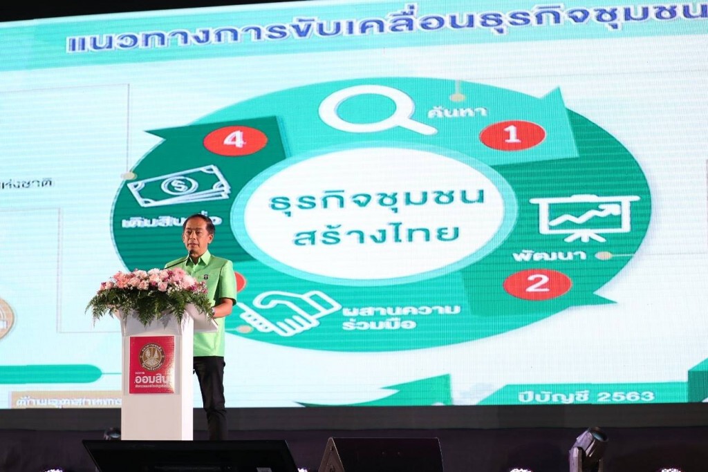 ธ.ก.ส.ชูการขับเคลื่อนธุรกิจชุมชนพัฒนาเศรษฐกิจฐานรากอย่างยั่งยืน