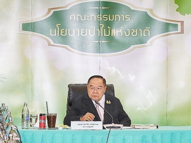 บิ๊กป้อม ห่วงสิ่งแวดล้อม สั่ง ทส. เพิ่มพื้นที่ป่า