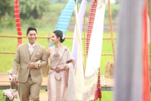 ชื่นมื่น! "เปาวลี" แต่ง "ลูกป๋ากิ๊ก" แบบไทย