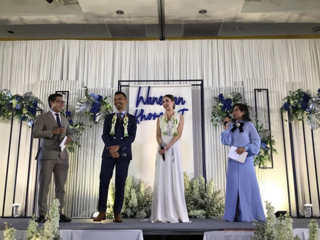 แก๊ง "เพื่อนสนิท" รวมตัวเฉพาะกิจ ร่วมงานแต่ง "เอส คมกฤษ"