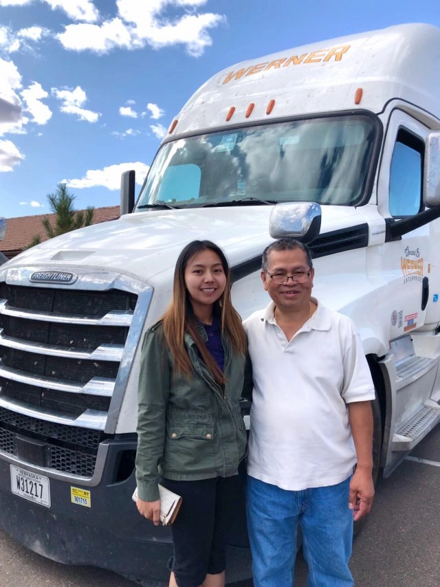 สาวร้อยเอ็ดสุดแกร่ง ขับรถส่งของทั่วอเมริกา ทำรายได้เกือบล้านต่อเดือน