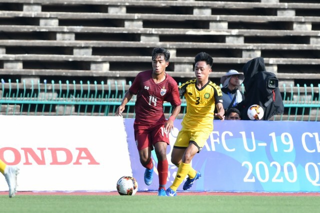 ช้างศึก ยู19 ประเดิมถล่ม บรูไน 9-0 ชิงแชมป์เอเชีย รอบคัดเลือก