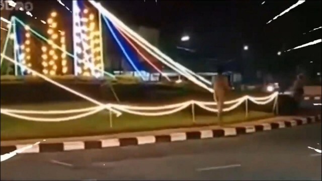 แจ้งข้อหาเซียนพระพิเรนทร์ วิ่งเปลือยแก้บนรอบวงเวียนน้ำพุหาดใหญ่