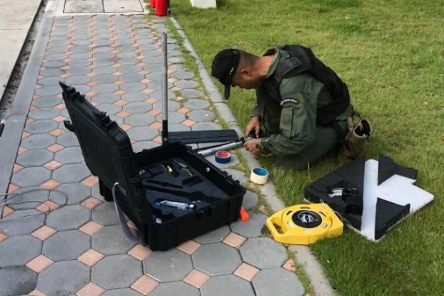 พบวัตถุระเบิดแสวงเครื่องใต้รถหน้าศาลระยอง