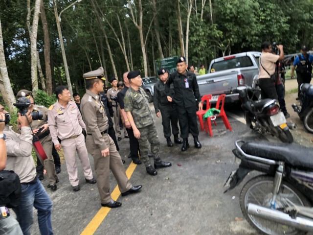 ผบ.ตร ลงใต้ให้กำลังใจตำรวจ หลังเกิดเหตุยิงถล่ม