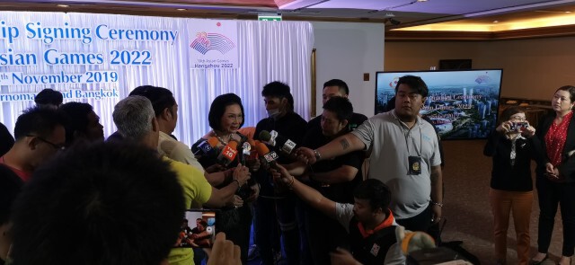 ไทยเจ้าภาพลงนามหนุนเอเชี่ยนเกมส์