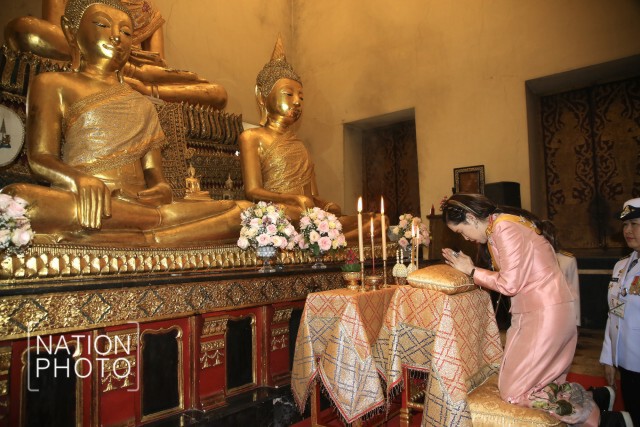 โปรดเกล้าฯ กรมพระศรีสวางควัฒน เสด็จแทนพระองค์ ถวายผ้าพระกฐิน วัดราชาธิวาสวิหาร